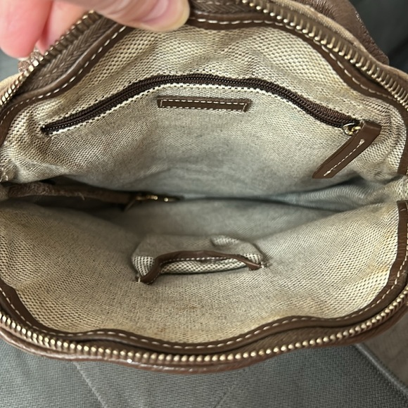 Vintage Dooney & Bourke Brown logo Backpack in near perfect original condition